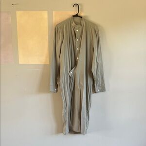 Lemaire style asymmetrical dress